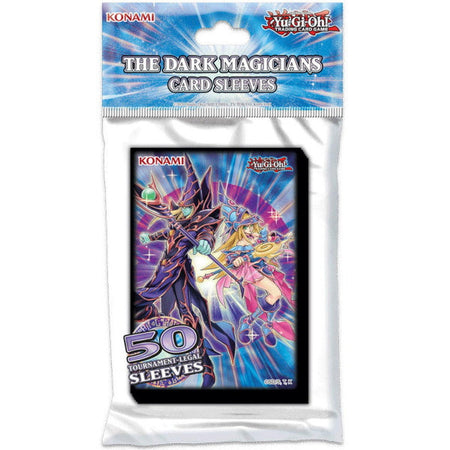 Yu-Gi-Oh! TCG: The Dark Magicians Card Sleeves - 50 Sleeves Card Game Konami