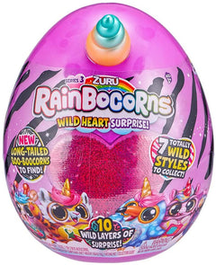 ZURU Rainbocorns Wild Heart Surprise Series 3 Mystery Egg Toys & Games ZURU