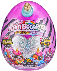 ZURU Rainbocorns Wild Heart Surprise Series 3 Mystery Egg Toys & Games ZURU