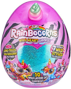 ZURU Rainbocorns Wild Heart Surprise Series 3 Mystery Egg Toys & Games ZURU