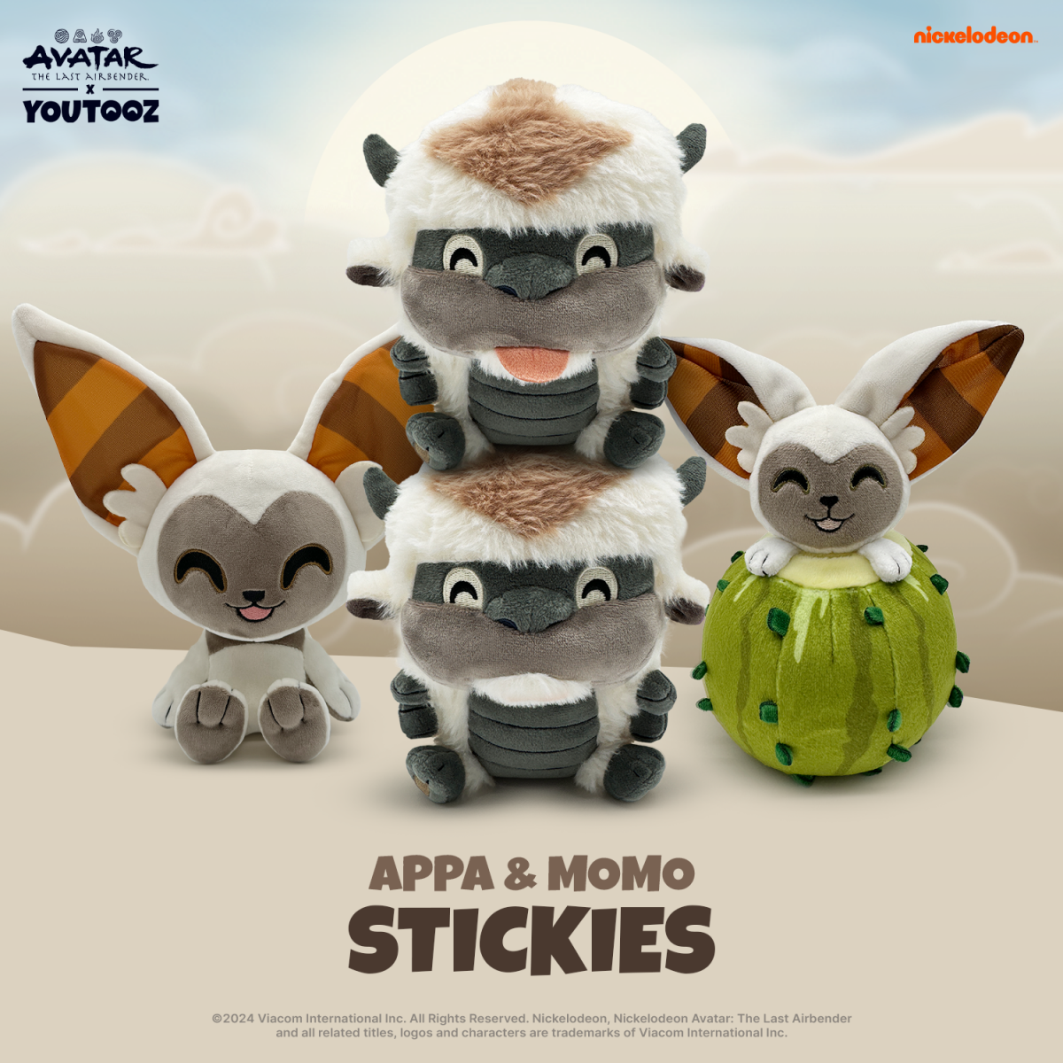Youtooz: Avatar the Last Airbender Momo and Appa Collection
