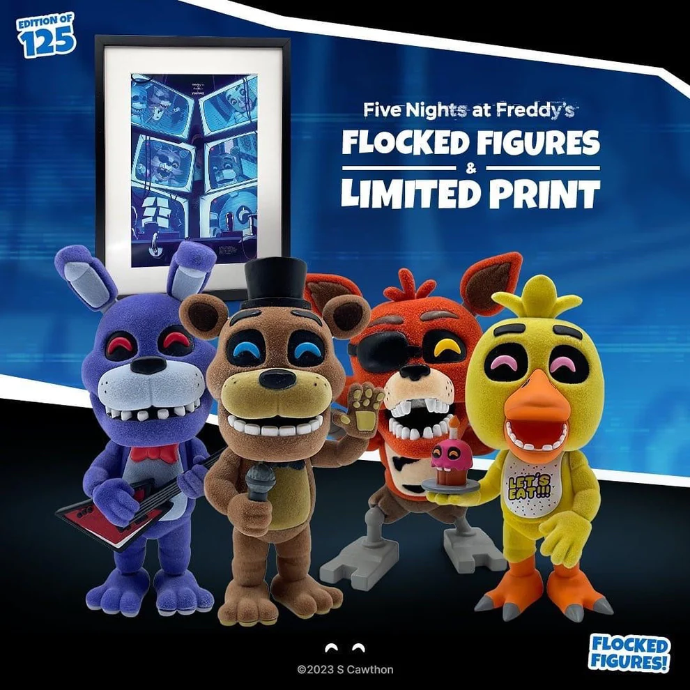 Youtooz: FNAF Flocked Collection