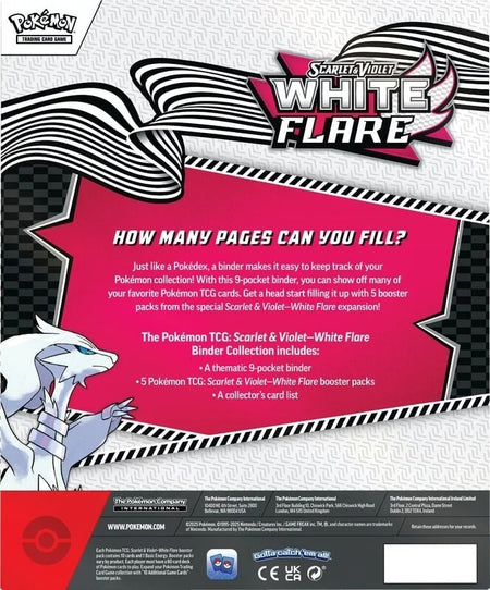 Pokemon TCG: Scarlet & Violet - White Flare Binder Collection