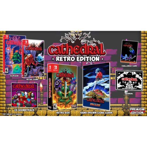 Cathedral - Retro Edition - Premium Edition Games #7 [Nintendo Switch] Nintendo Switch Video Game Premium Edition Games