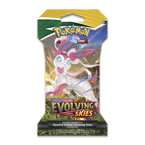 Pokemon TCG: Sword & Shield - Evolving Skies Sleeved Booster Packs - 8 Packs Card Game Pokemon