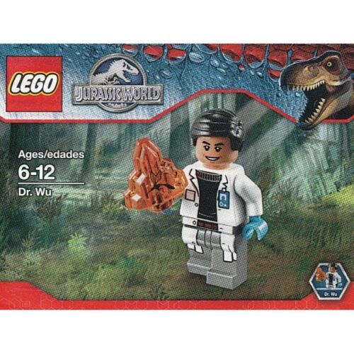LEGO Jurassic World: Dr. Wu Minifigure - 5 Piece Building Kit [LEGO] LEGO LEGO