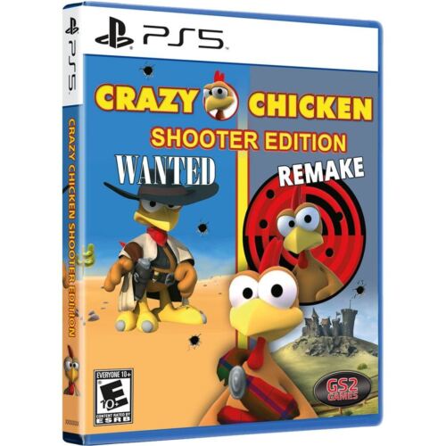 Crazy Chicken Shooter Edition [PlayStation 5] PlayStation 5 Video Game GS2 Games