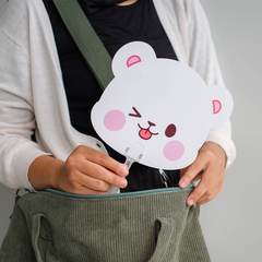 Milk Mocha Bear: Handy Fan - Milk Fan Milk Mocha Bear