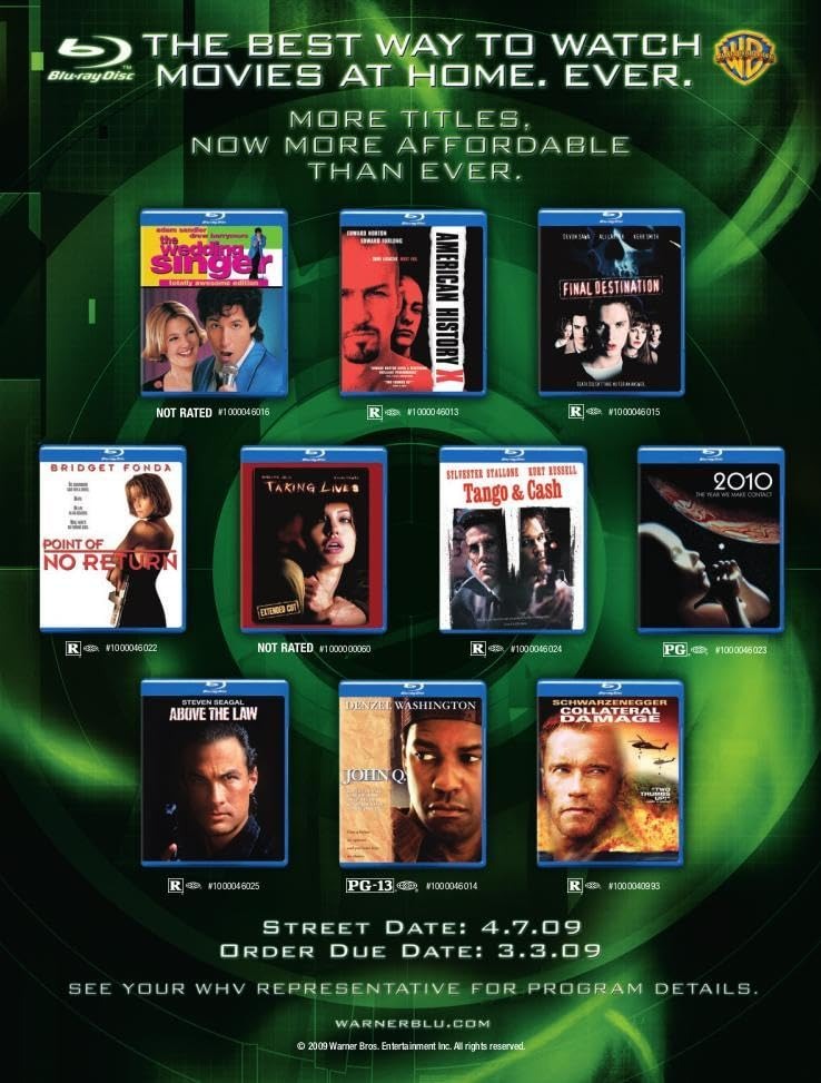 2010: The Year We Make Contact [Blu-Ray] Blu-Ray Movie Warner Brothers