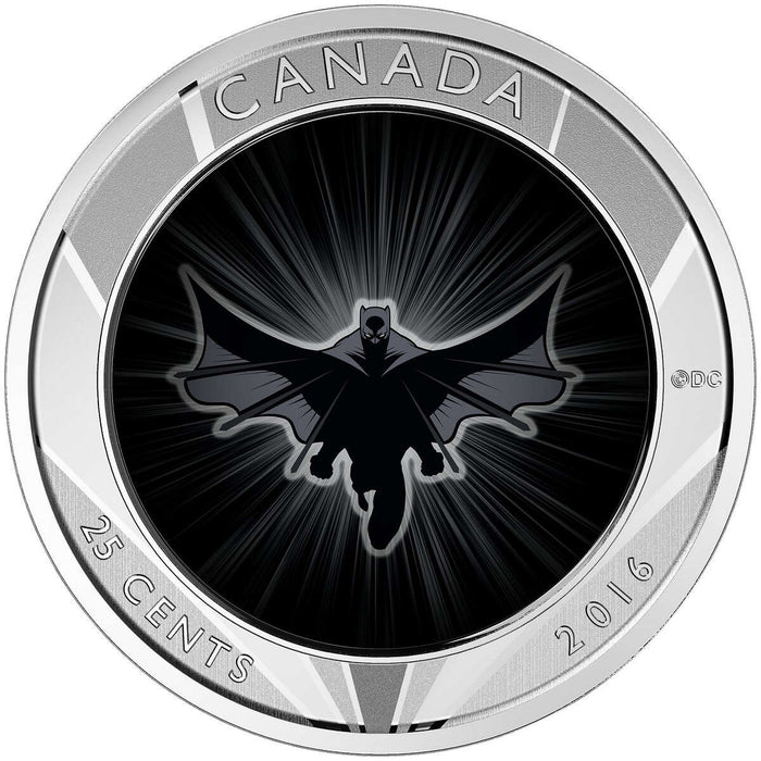 2016 25-Cent Lenticular Coin: Batman vs. Superman Dawn of Justice [Memorabilia] Memorabilia Royal Canadian Mint   