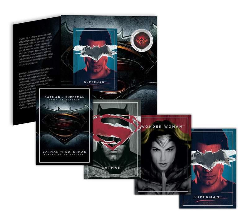 2016 25-Cent Lenticular Coin: Batman vs. Superman Dawn of Justice [Memorabilia] Memorabilia Royal Canadian Mint   