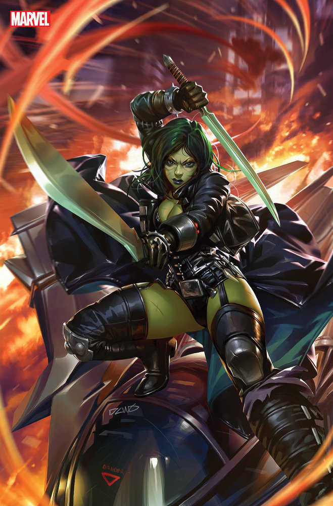 Guardians of the Galaxy 1 Derrick Chew Full Art Comics Marvel Comics