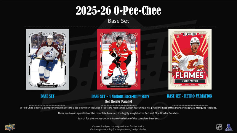 Upper Deck: O-Pee-Chee Hockey 2025-26 Blaster Box - 9 Packs Sports Cards Upper Deck