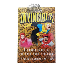 2025 Invincible Season 1 Keepsake Premiere Edition Gold /10 Mystery Box - 1 Card Memorabilia Keepsake