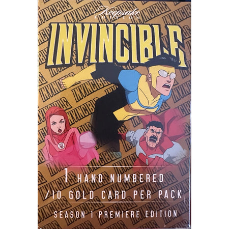 2025 Invincible Season 1 Keepsake Premiere Edition Gold /10 Mystery Box - 1 Card Memorabilia Keepsake