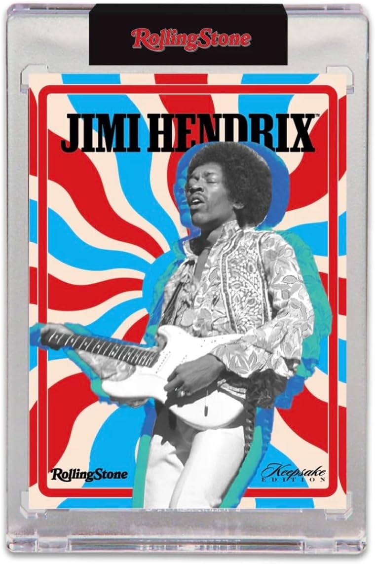 2025 Rolling Stone Jimi Hendrix Keepsake Premiere Edition Box - 1 Card Memorabilia Keepsake