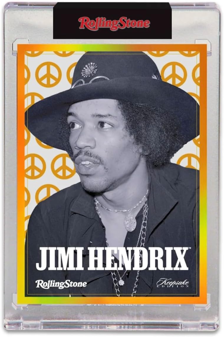 2025 Rolling Stone Jimi Hendrix Keepsake Premiere Edition Box - 1 Card Memorabilia Keepsake