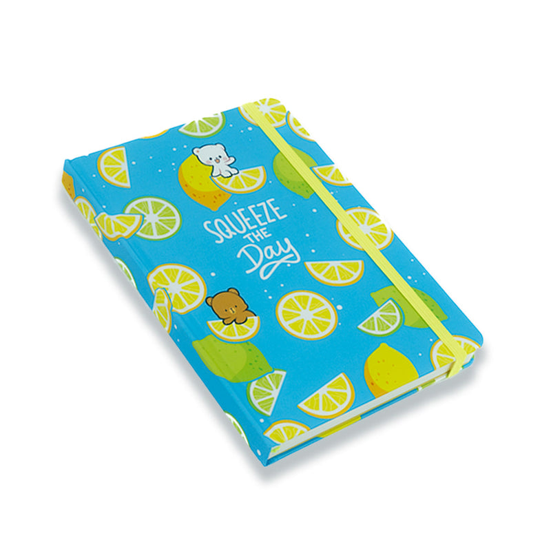 milkmochabear: Squeeze the Day - Dot Grid Notebook Notebooks & Notepads Milkmochabear   