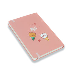 milkmochabear: Ice Cream Dot Grid Notebook Notebooks & Notepads Milkmochabear   