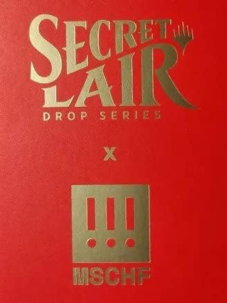 Magic: The Gathering TCG - Secret Lair x MSCHF - FOIL EDITION Card Game Wizards of the Coast
