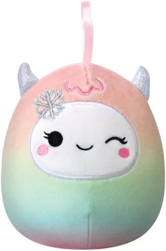 Squishmallows: Holiday Christmas Bright Squads Ornament Set -  8-Pack [4 Inch] Toys & Games Kellytoy   