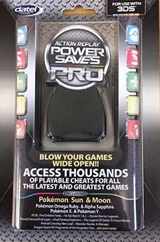 Datel Action Replay Power Saves Pro 3DS [Nintendo 3DS Accessory] Nintendo 3DS Accessories Datel
