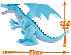 Robo Alive: Ice Breathing Dragon - Blue Toys & Games Zuru