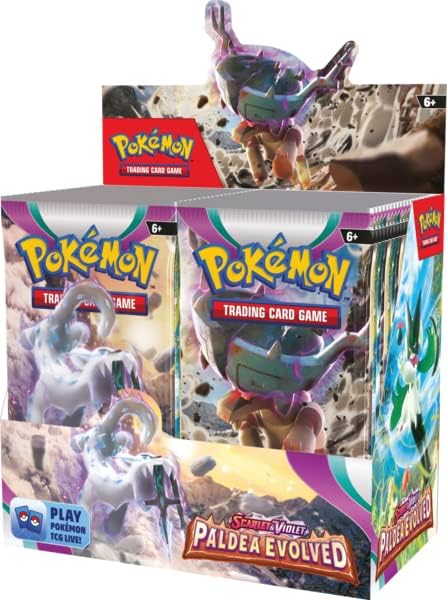 Pokemon TCG: Scarlet & Violet - Paldea Evolved Booster Box - 36 Packs Card Game Pokemon