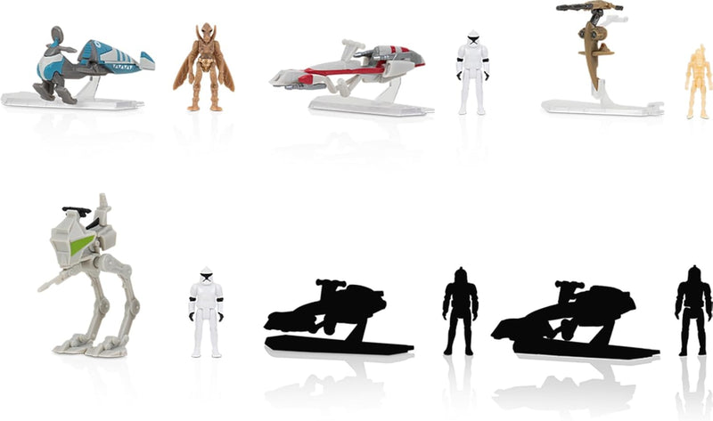 Star Wars: Micro Galaxy Mystery Vehicle and Figure Toys & Games Jazwares