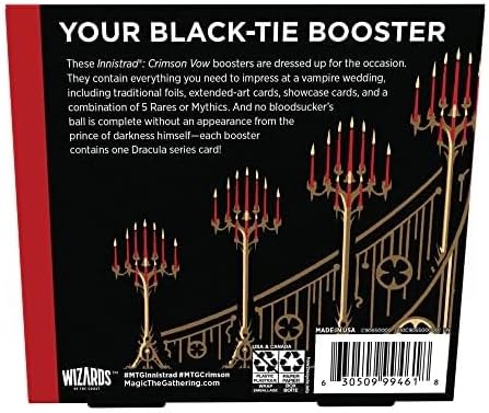 Magic The Gathering TCG: Innistrad Crimson Vow Collector Booster Box Card Game Wizards of the Coast