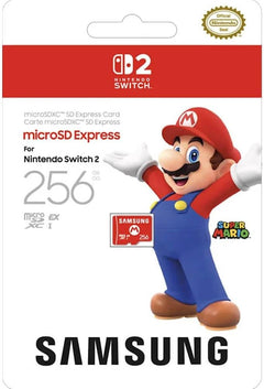 Samsung microSD Express Card – 256GB [Nintendo Switch 2] Nintendo Switch 2 Accessories Nintendo