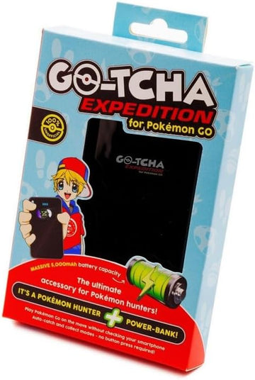 Datel Pokemon GO-TCHA Expedition Black For Pokemon Go - iPhone & Android & Mobile Toys & Games Datel