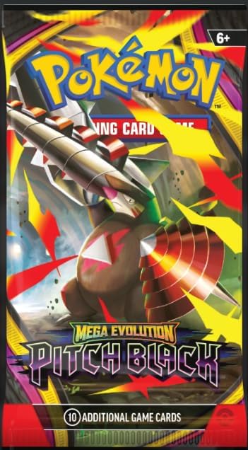 Pokemon TCG: Mega Evolution - Pitch Black Elite Trainer Box Card Game Pokemon