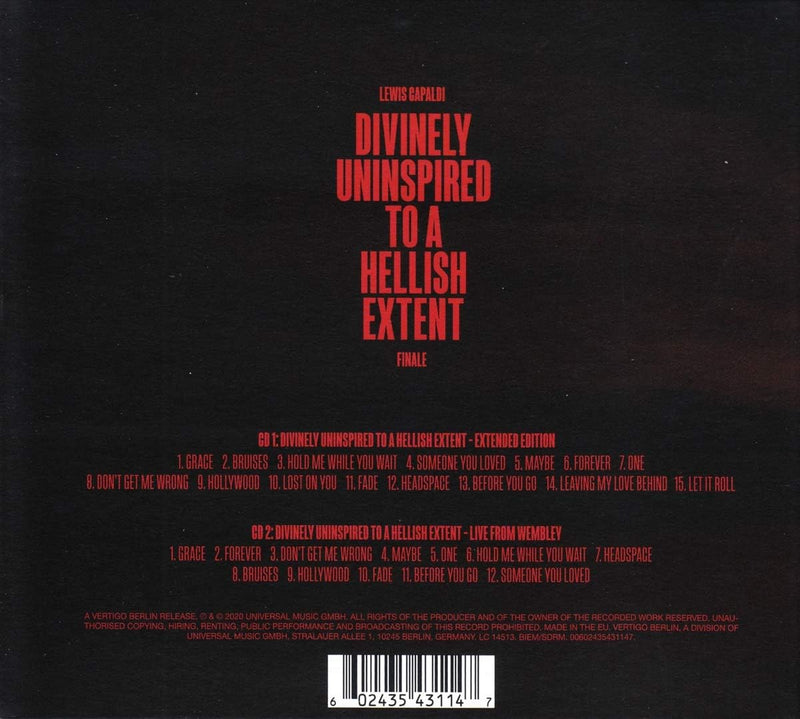 Divinely Uninspired to a Hellish Extent: Finale [Audio CD] Audio CD/Vinyl Columbia Records   