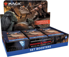 Magic the Gathering TCG: Commander Legends Battle for Baldur's Gate Set Booster Box - 18 Packs Card Game Wizards of the Coast