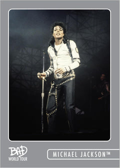 Keepsake: Michael Jackson Bad World Tour Premiere Relics Chase Mini Box Card Set Trading Cards Keepsake