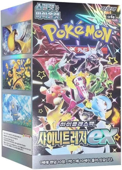 Pokemon TCG: Scarlet & Violet Shiny Treasure ex High Class Booster Box - Korean Card Game Pokemon   