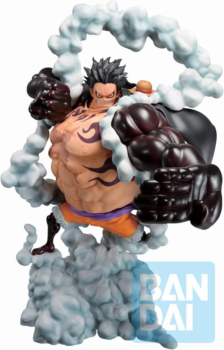 One Piece: Monkey D. Luffy Gear 4 - Wano Country Act 3 - Collectible Statue Figure Toys & Games Bandai Namco   