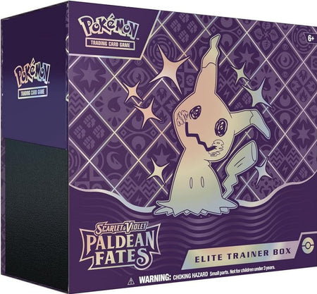 Pokemon TCG: Scarlet & Violet - Paldean Fates Elite Trainer Box Card Game Pokemon   