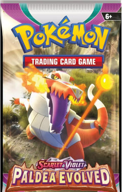 Pokemon TCG: Scarlet & Violet Paldea Evolved Booster Pack [1 Random Pack] Card Game Pokemon