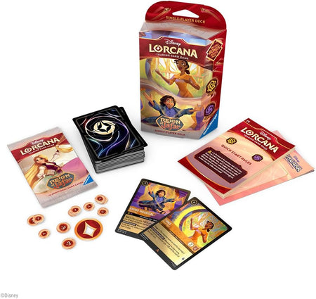 Disney Lorcana TCG: Reign of Jafar Starter Deck Bundle - 2 Decks [Set 8] Card Game Ravensburger