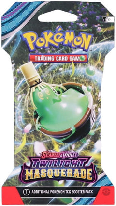 Pokemon TCG: Scarlet & Violet - Twilight Masquerade Sleeved Booster Pack Card Game Pokemon