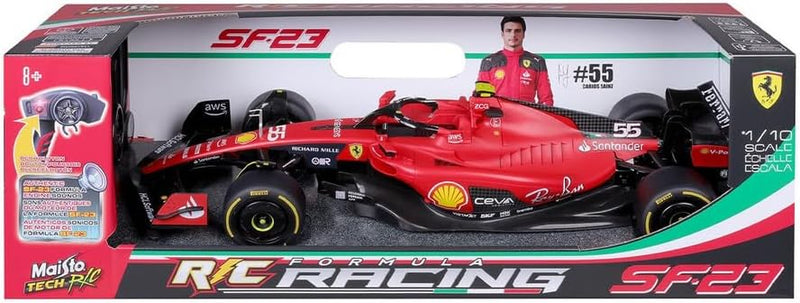 Maisto Tech: Formula RC Racing Red Bull - Carlos Sainz 55 (SF23) 1:10 Scale Toys & Games Maisto Tech