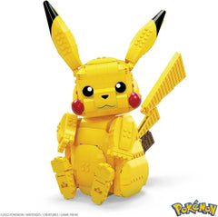 Mega Construx Pokemon: Jumbo Pikachu - 806 Piece Building Kit [#FVK81] Toys & Games Mattel