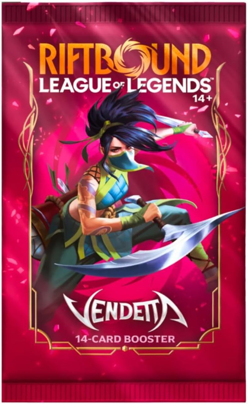 Riftbound League of Legends TCG: Vendetta Zed vs Shen Showdown Deck Card Game UVS Games
