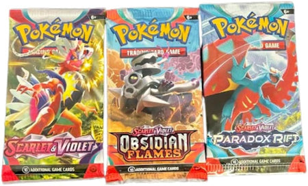 Pokemon TCG: 3 Random Booster Packs - 30 Cards Total - Includes 3 Blister Packs of Random Cards Card Game Pokemon   