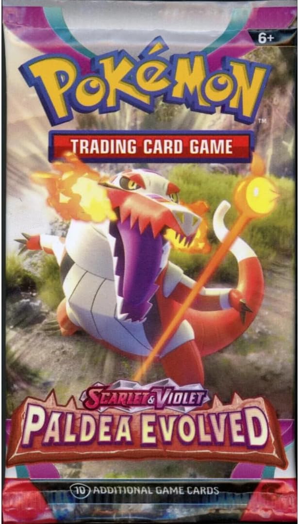 Pokemon TCG: Scarlet & Violet Paldea Evolved Booster Pack [1 Random Pack] Card Game Pokemon