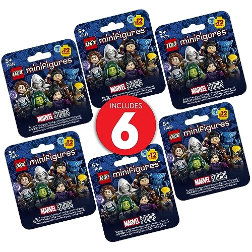 LEGO Minifigures: Marvel Series 2 x 6 Pack - 60 Piece Building Kit - Mystery Blind Box [LEGO #71039] LEGO LEGO   