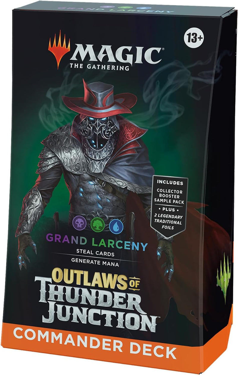 Magic: The Gathering TCG: Outlaws of Thunder Junction Commander Deck Bundle (All 4 Decks) Card Game Wizards of the Coast