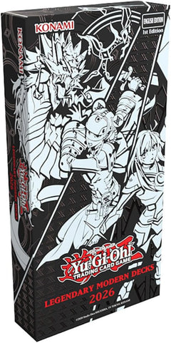 Yu-Gi-Oh! TCG: Legendary Modern Decks Box Set 2026 1st First Edition Card Game Konami